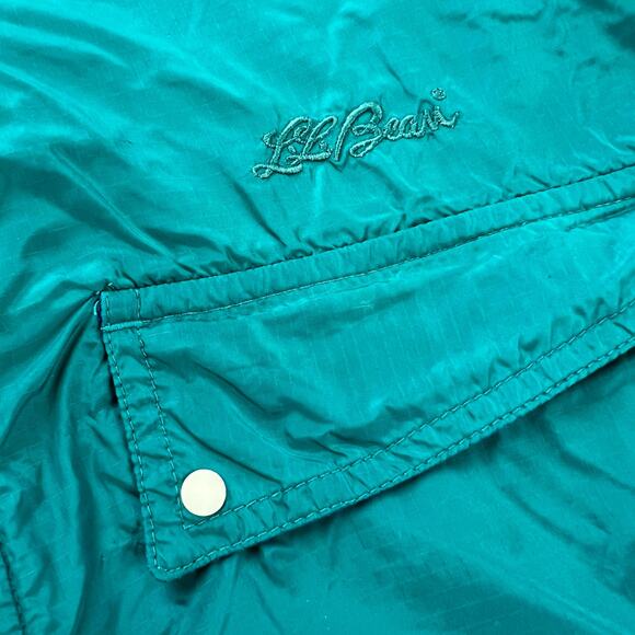 L.L. Bean Vintage Ultra Lightweight Windbreaker jacket Size XL - Picture 6 of 10